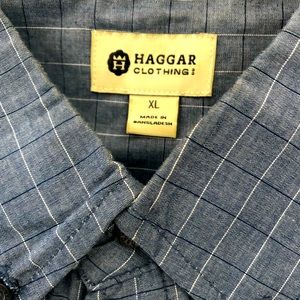 Blue Checkered Shirt Size XL